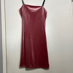 velvet/ suade dress
